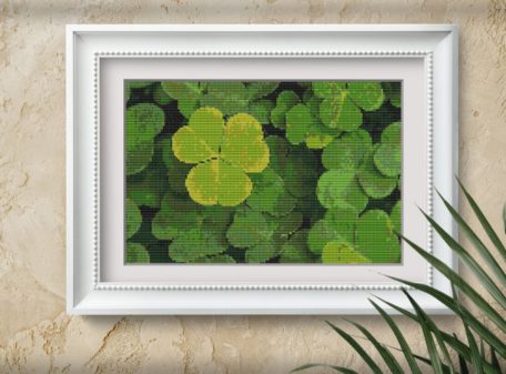 lucky-clover-cross-stitch-pattern-chart