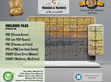 Pattern Keepber WinStitch MacStitch Cross Stitch Markup Tested