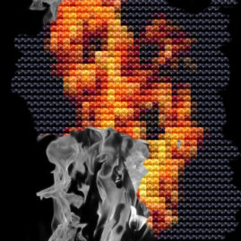 Crine pattern elements