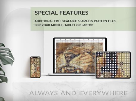 lion-pattern-download